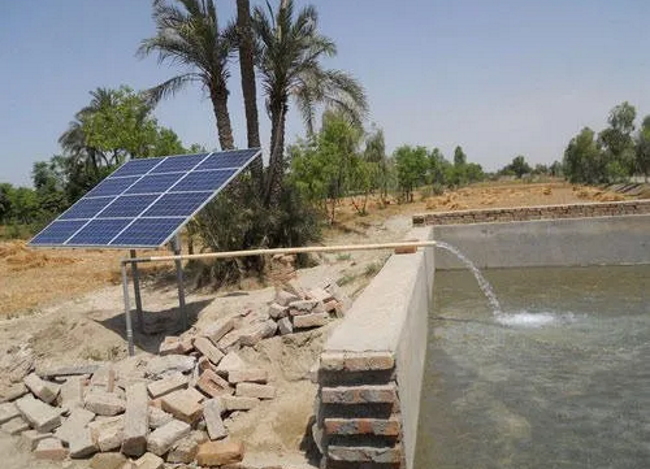 Solar-powered pumping in agriculture